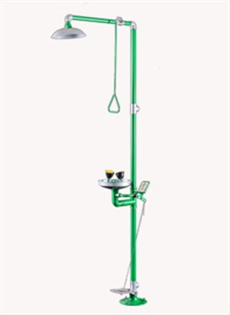 加強防腐復(fù)合式304不銹鋼緊急沖淋洗眼器BH30-1011L