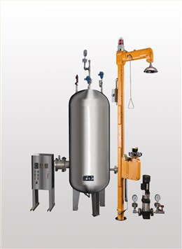 循環(huán)水洗眼站-蒸汽加熱洗眼站0209-1096