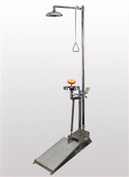 防凍排空復合式大踏板304不銹鋼洗眼器BH30-5012T