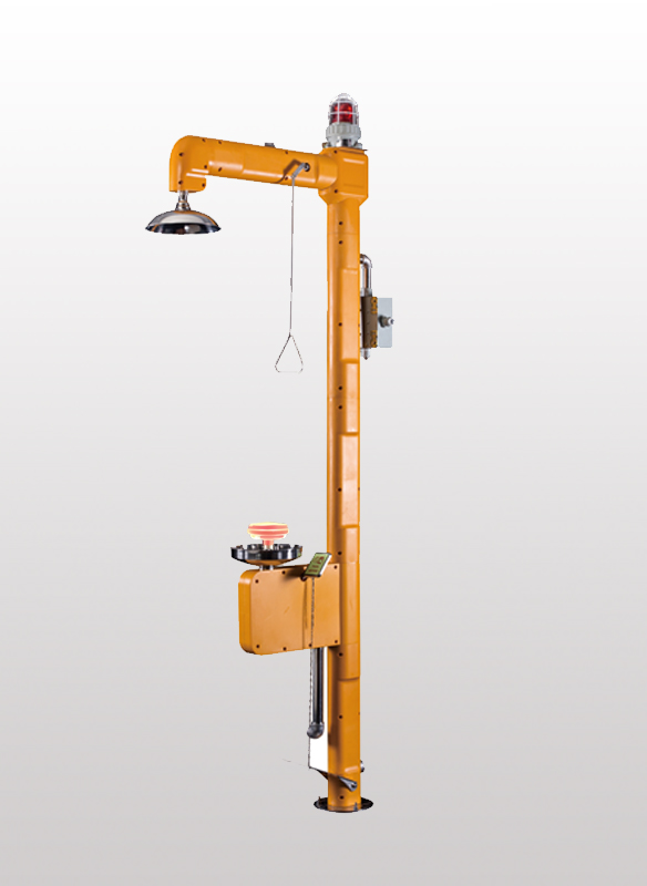 電伴熱防凍304不銹鋼復合式洗眼器BH30-1062T 電伴熱防凍304不銹鋼復合式洗眼器BH30-1062T