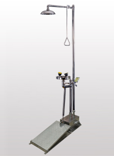 防凍大踏板復(fù)合式淋浴洗眼器BH30-5012